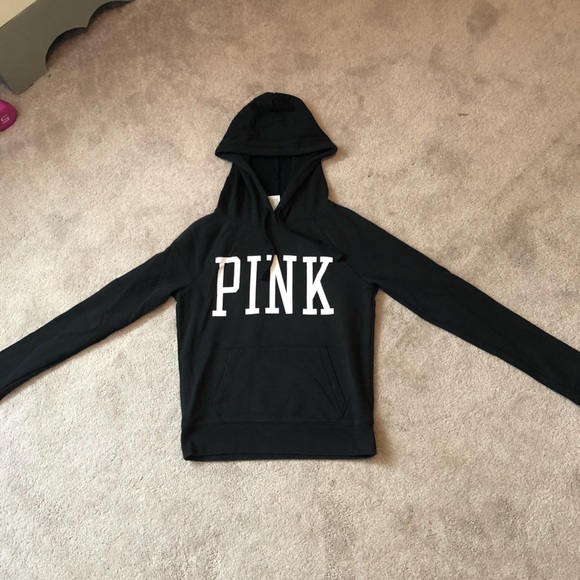 3 Small Victoria Secret hoodies/sweatshirts. 2 PINK VS hoodies & 1 VS sweatshirt - Picture 2 of 13